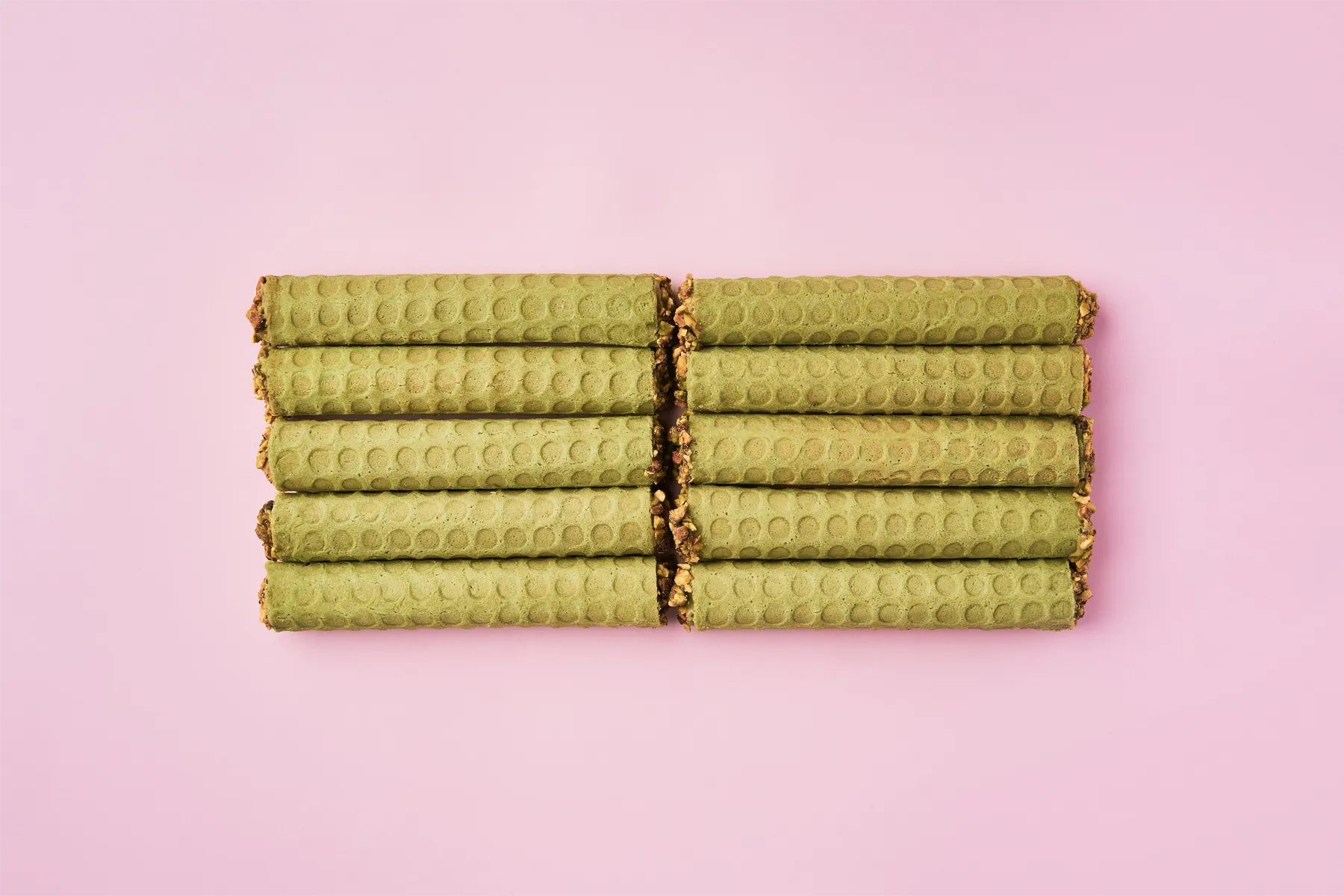 Pistachio Tubes