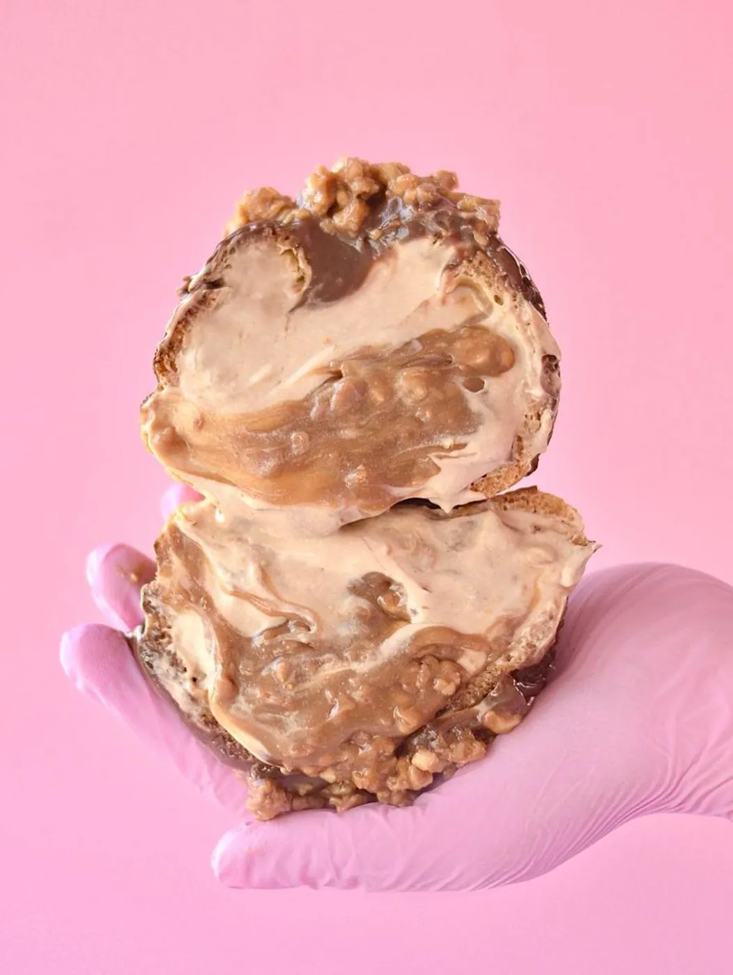 Caramel Hazelnut Puff