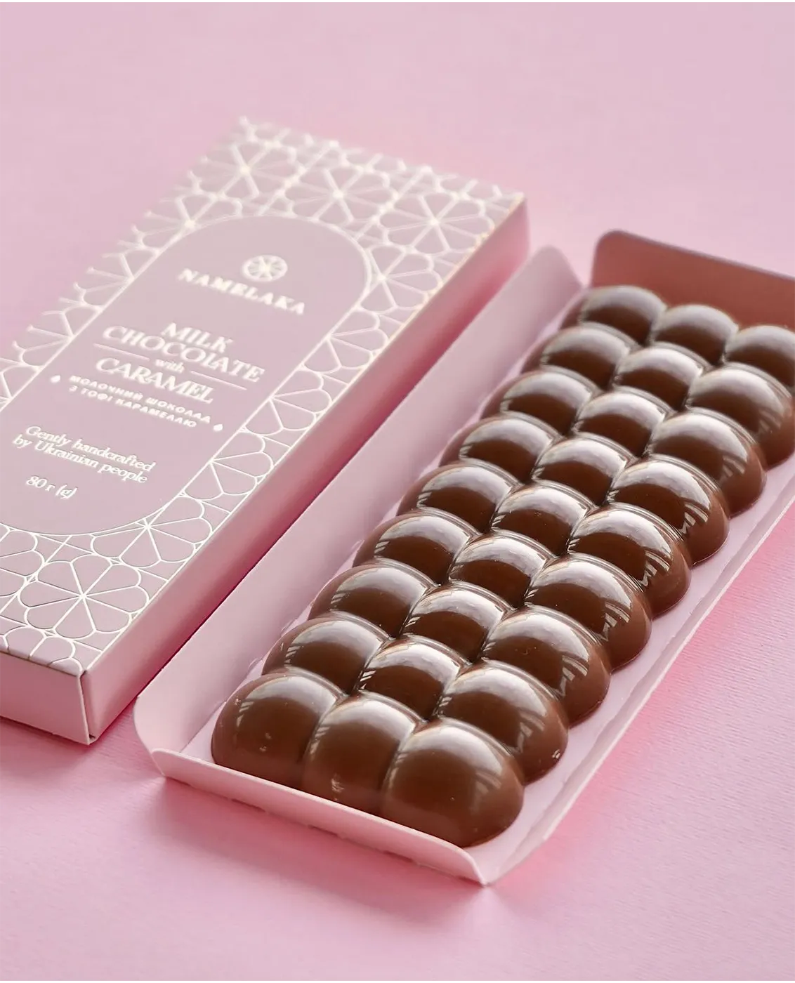 Milk Chocolate with Toffee Caramel