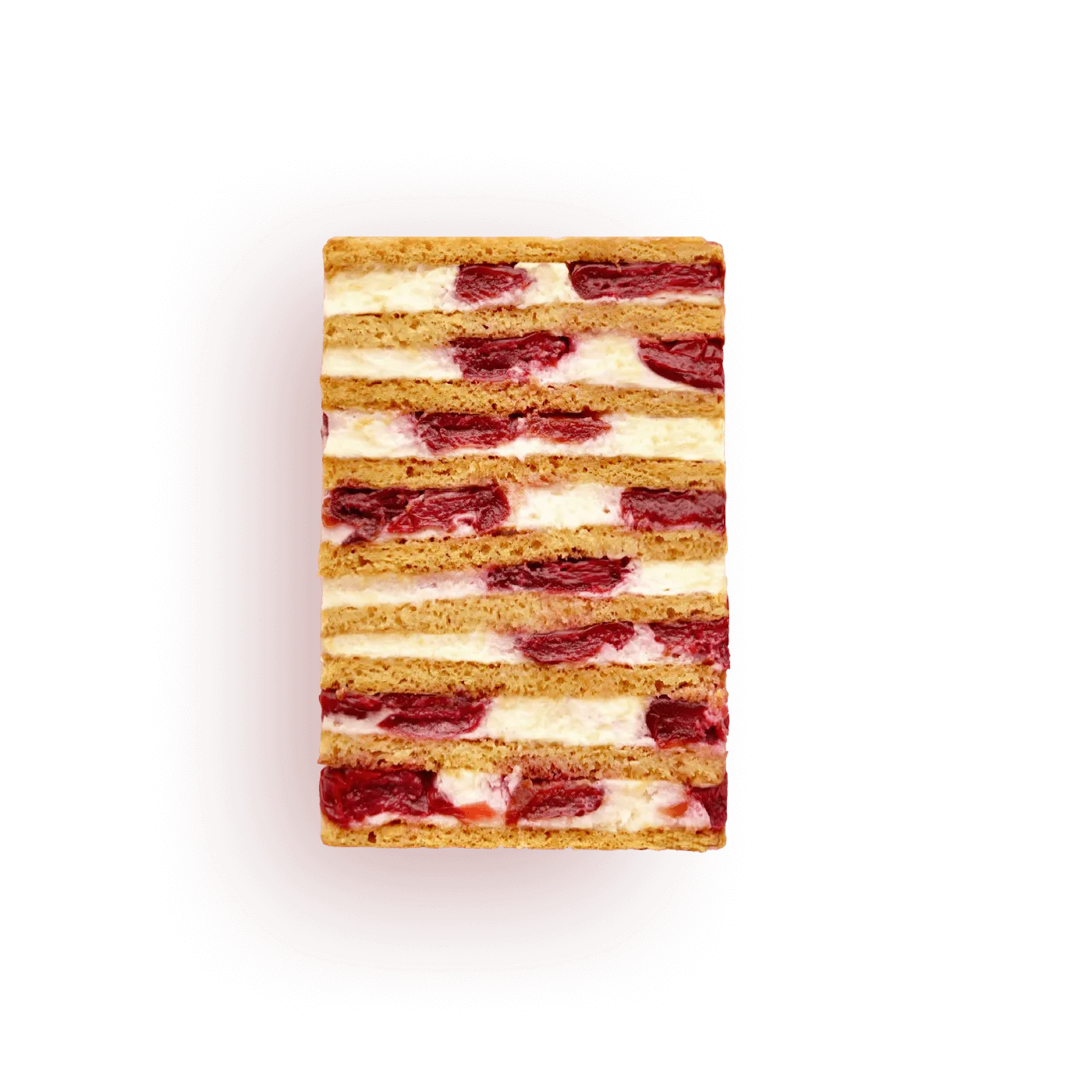 Honey Cake with Cherries